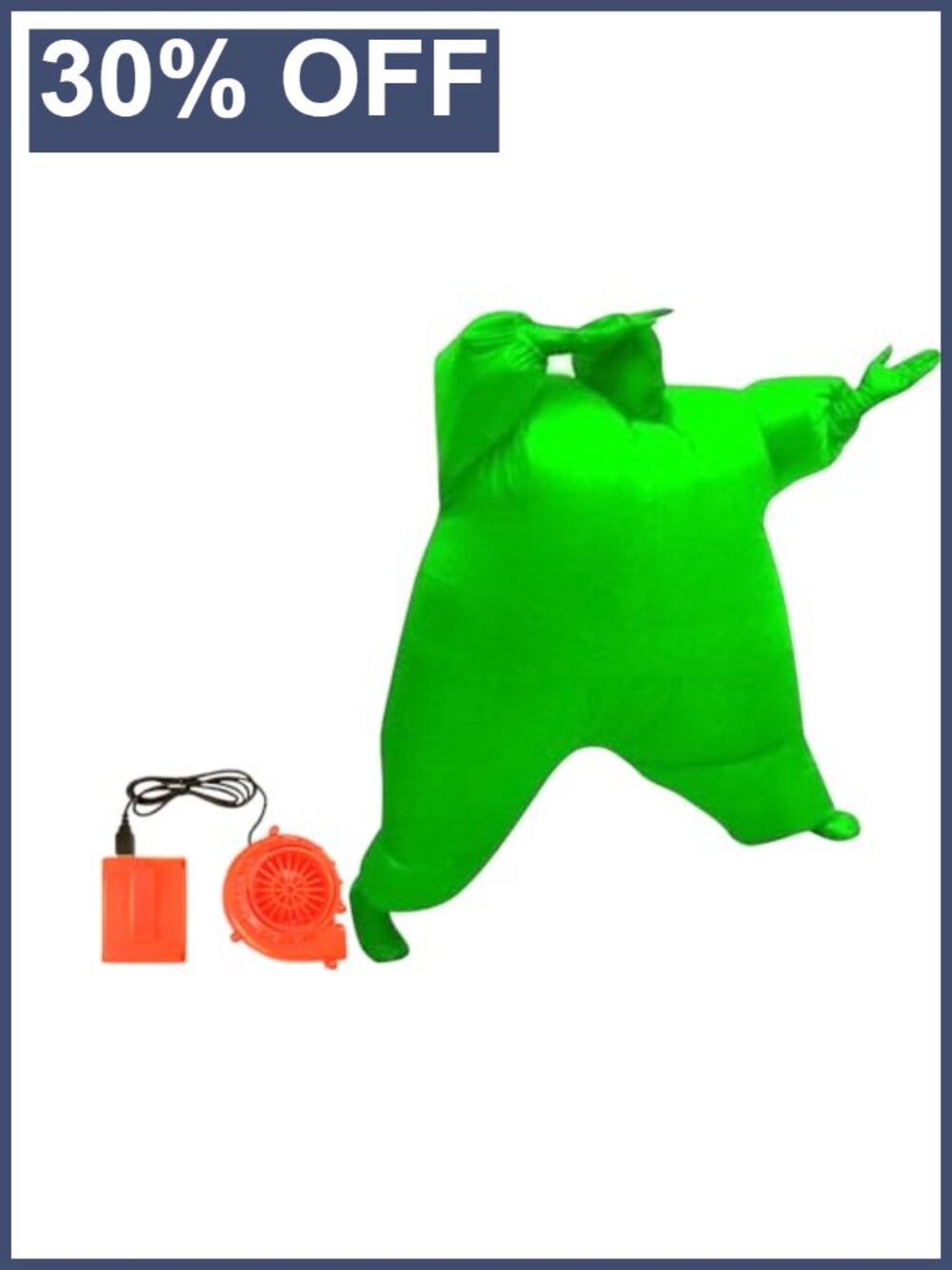 Adult Inflatable Full Body Jumpsuit Cosplay Costume Lightweight Polyester